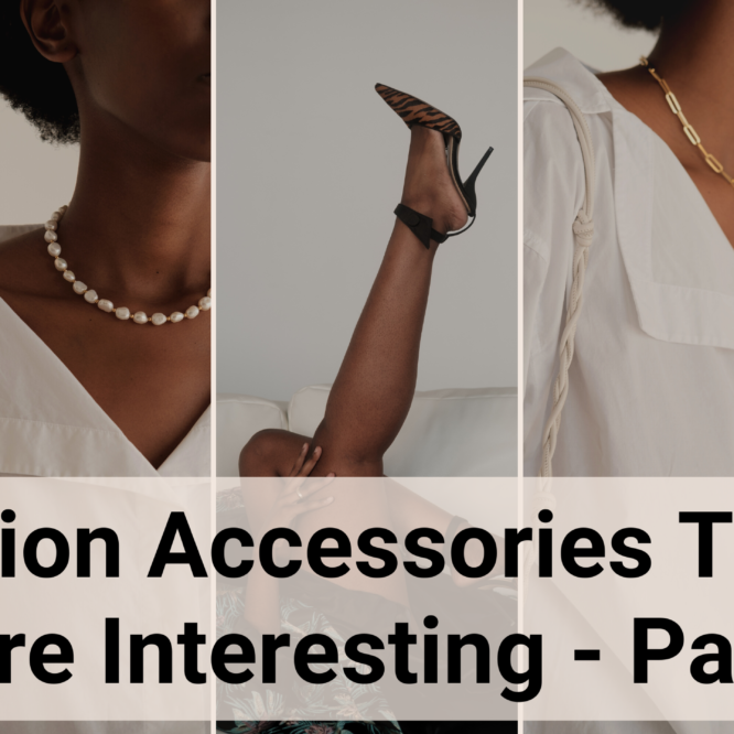 5 images of fashion accessories
