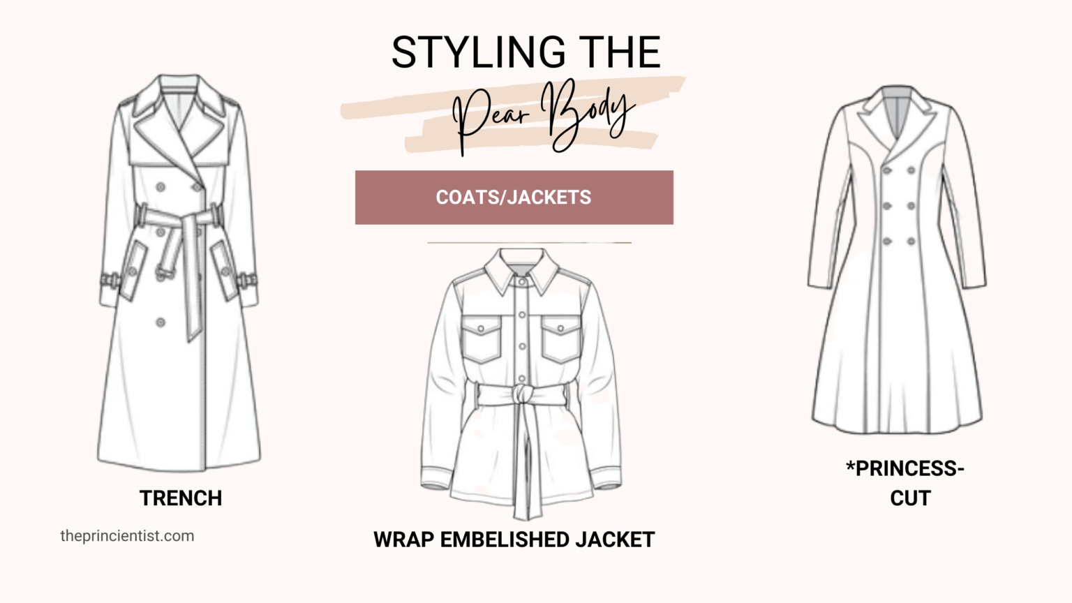 how to dress the pear shaped body - coats/jackets for the pear body 2