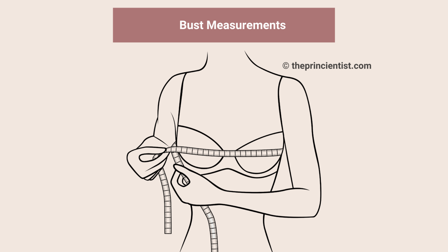 How to find your body shape required measurements - bust
