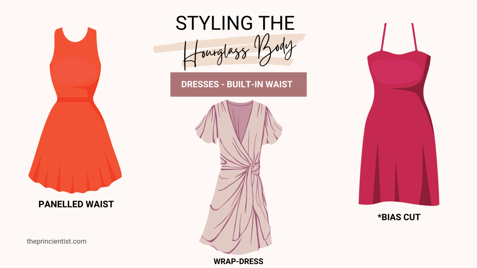 how to dress the hourglass body shape - dresses styles