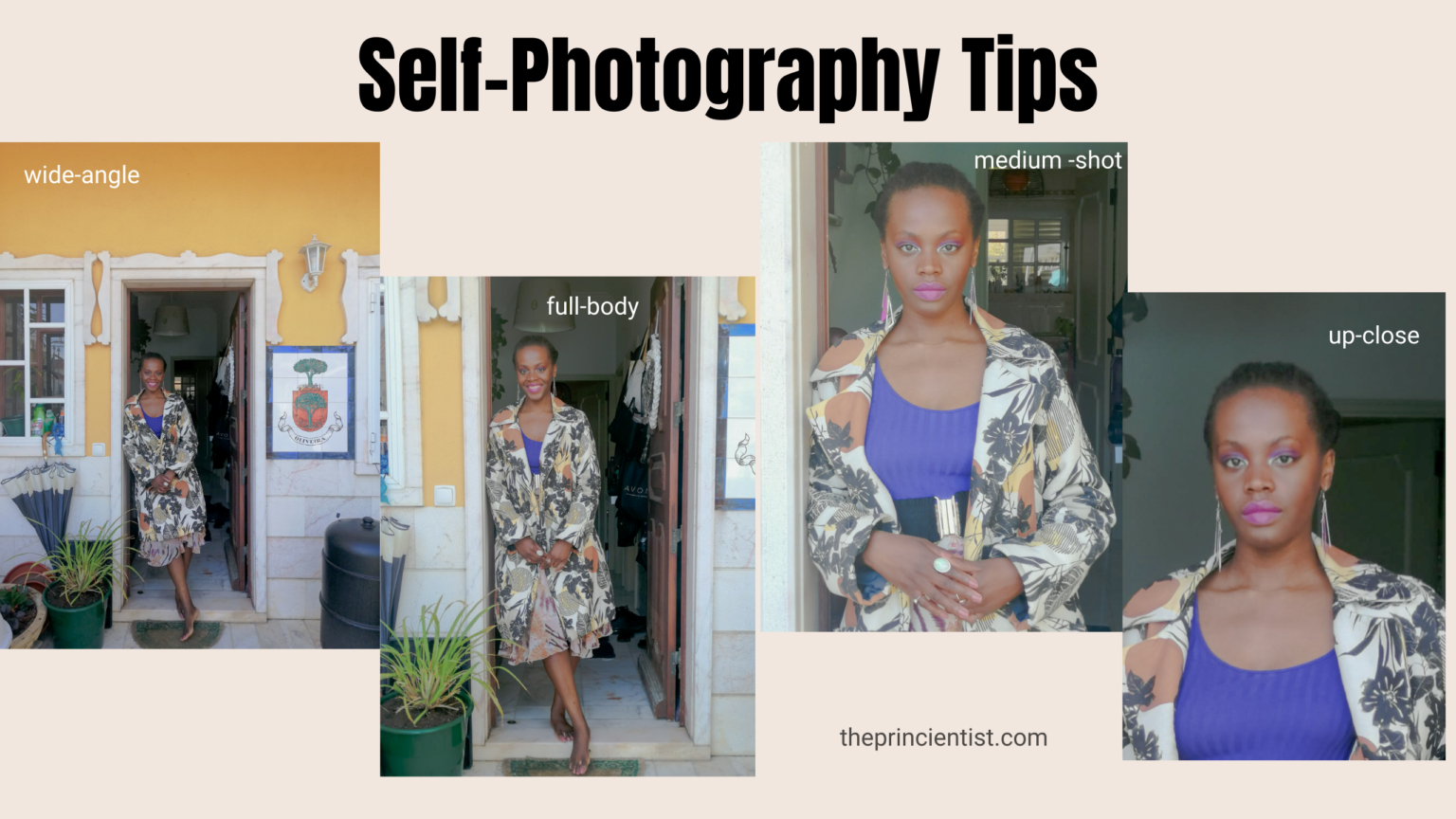 self photography tips - all the photographic photo plans that are possible