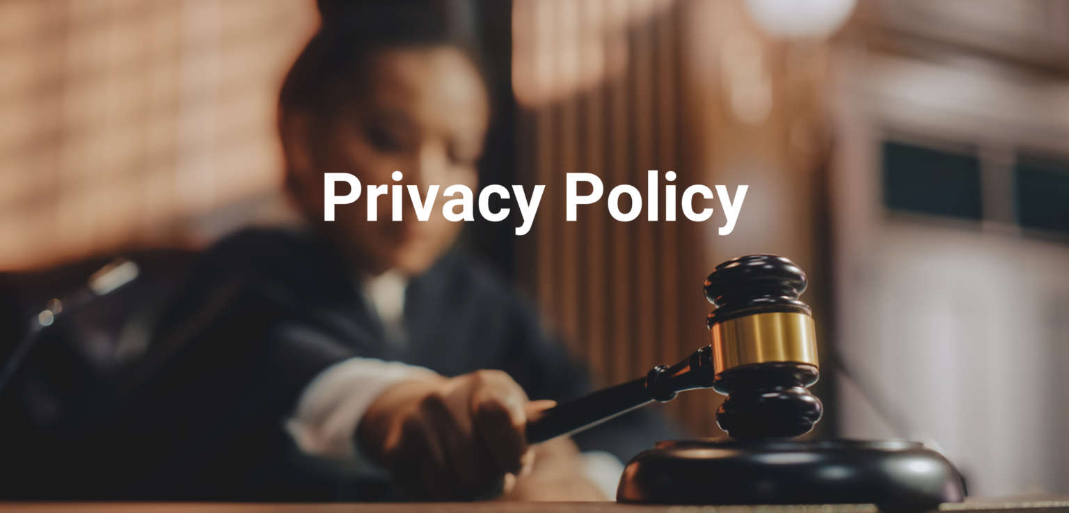 legal pages - privacy policy