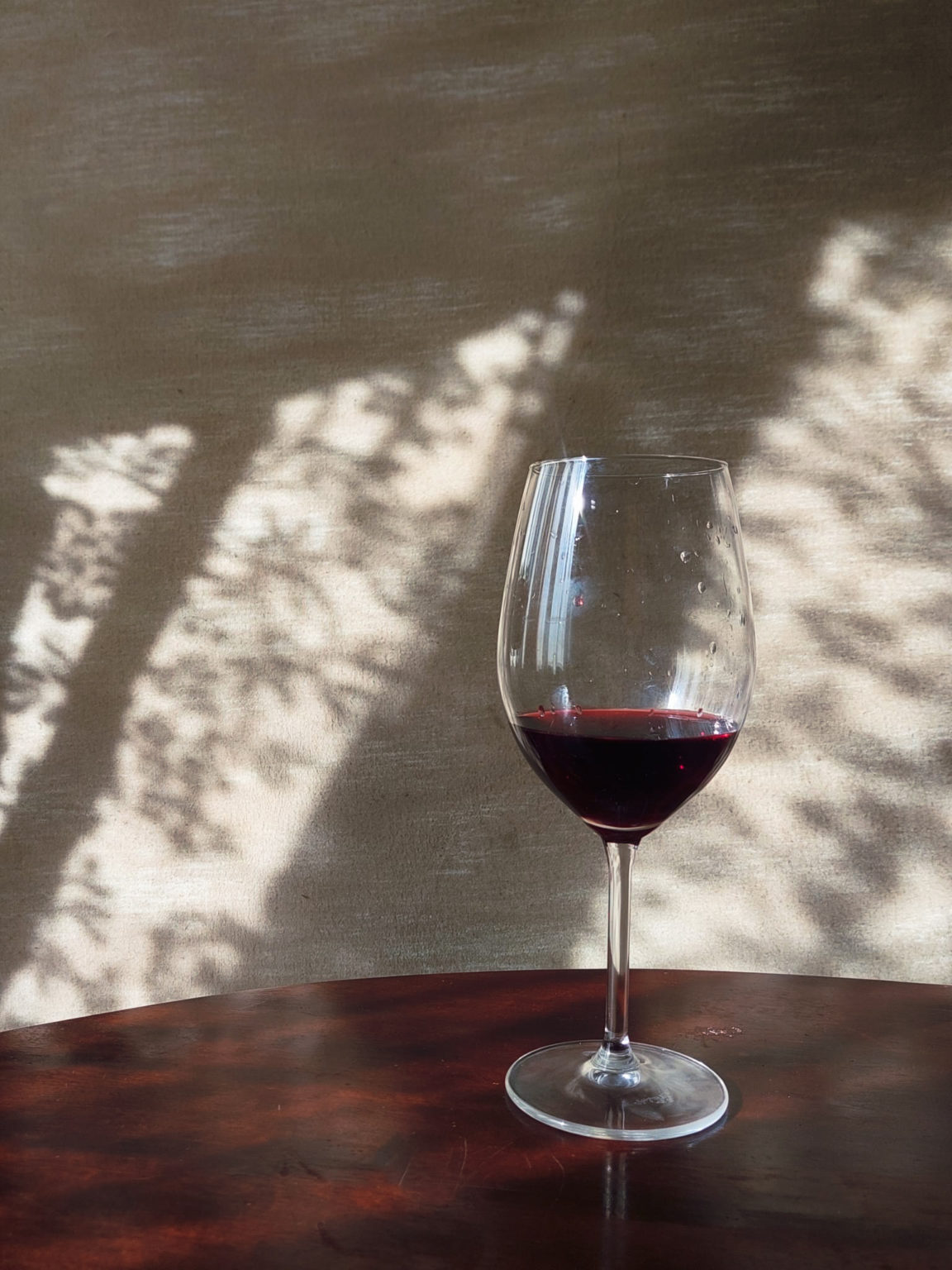 glass of red wine. the background is a empty canvas