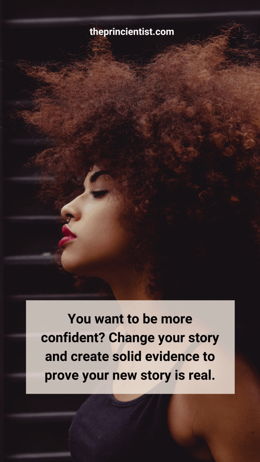 change your story to become more confident