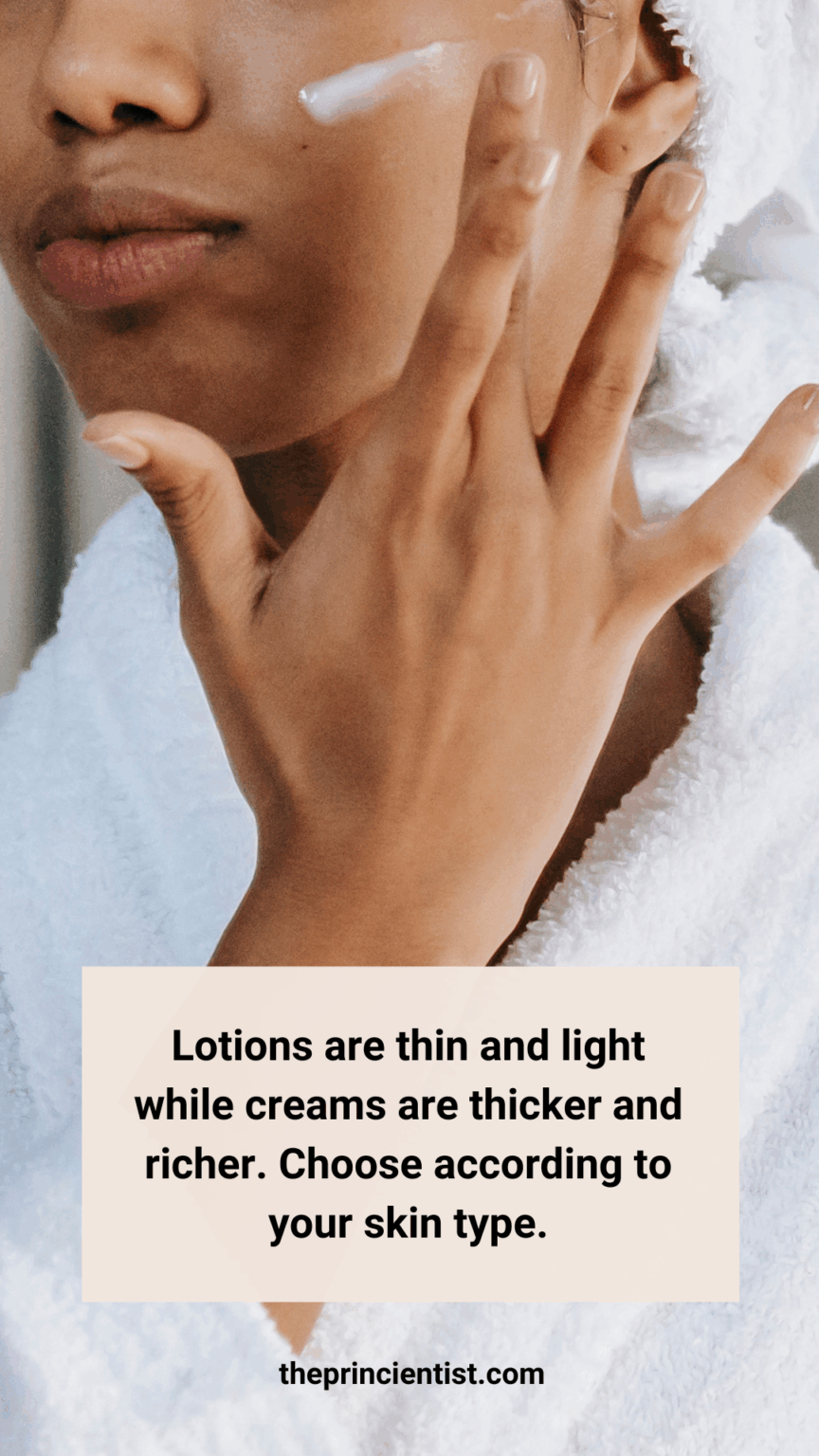 different forms of sunscreen quote - lotion characteristics