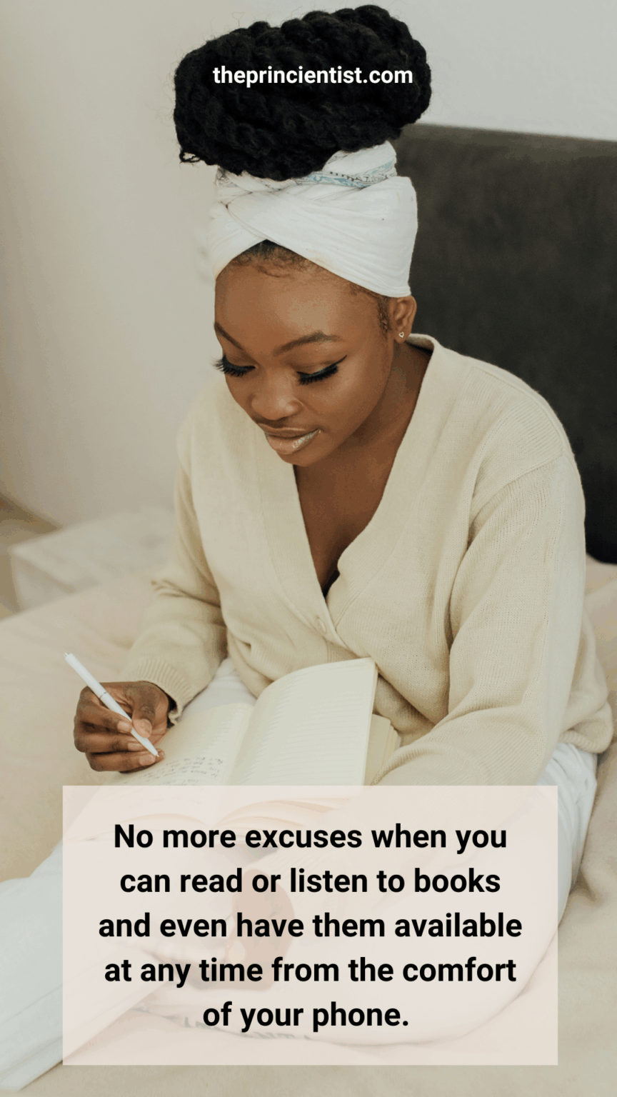 self-improvement quote - read a book