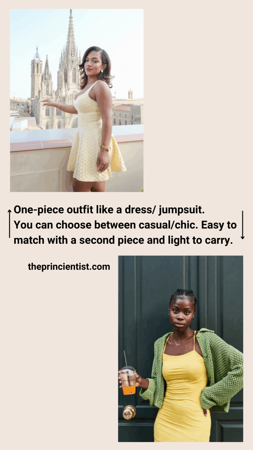 vacation outfits ideas one piece outfit like a dress or jumsuit