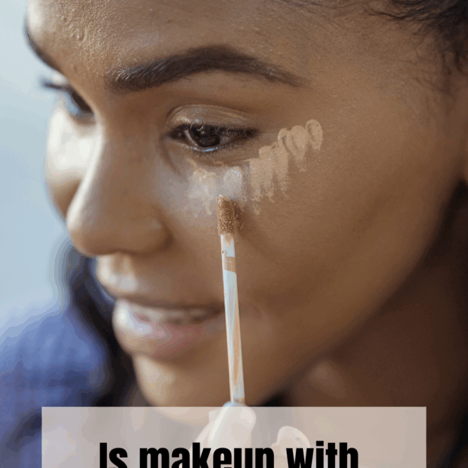 makeup with spf