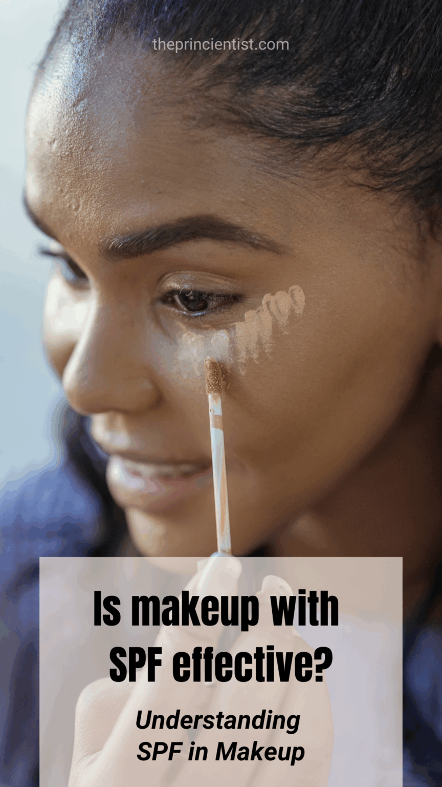 makeup with spf