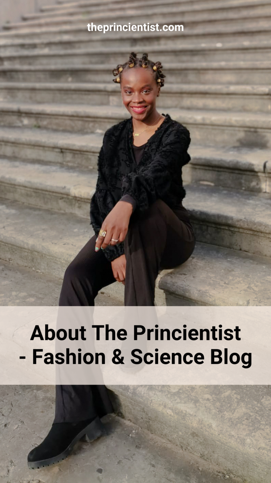 the princientist - a photo of me sitting in the stairs