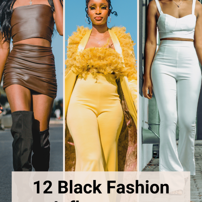 12 black fashion influencers