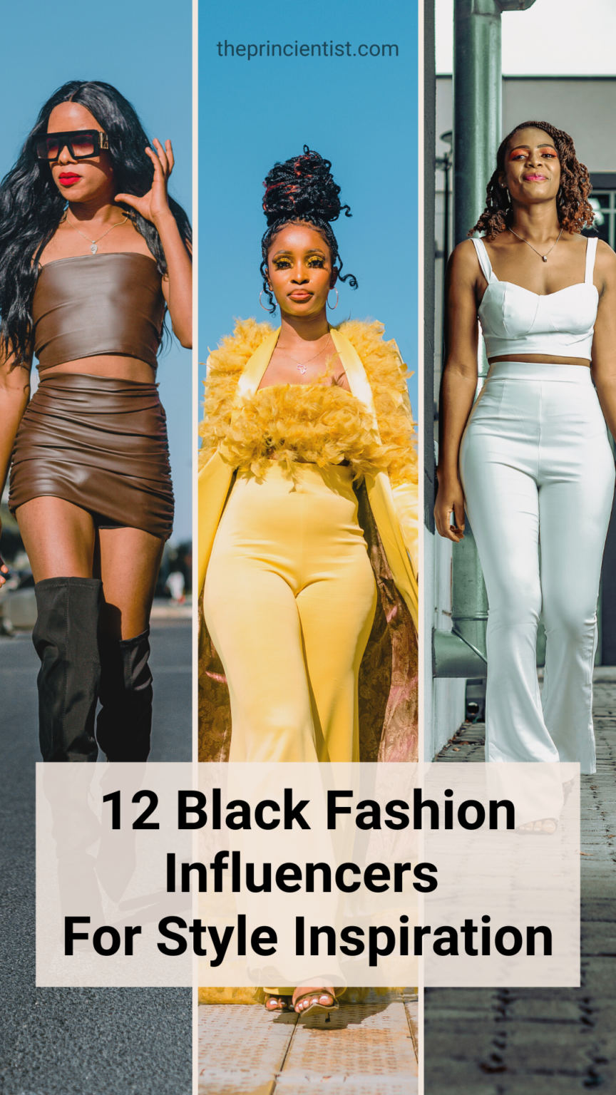 12 black fashion influencers