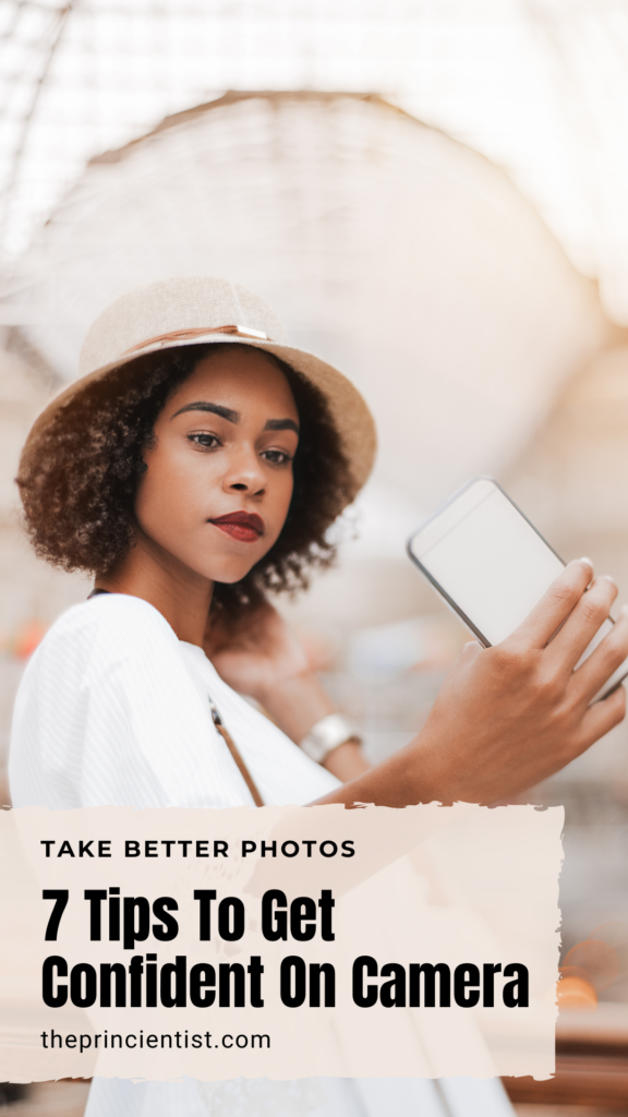 be confident on camera