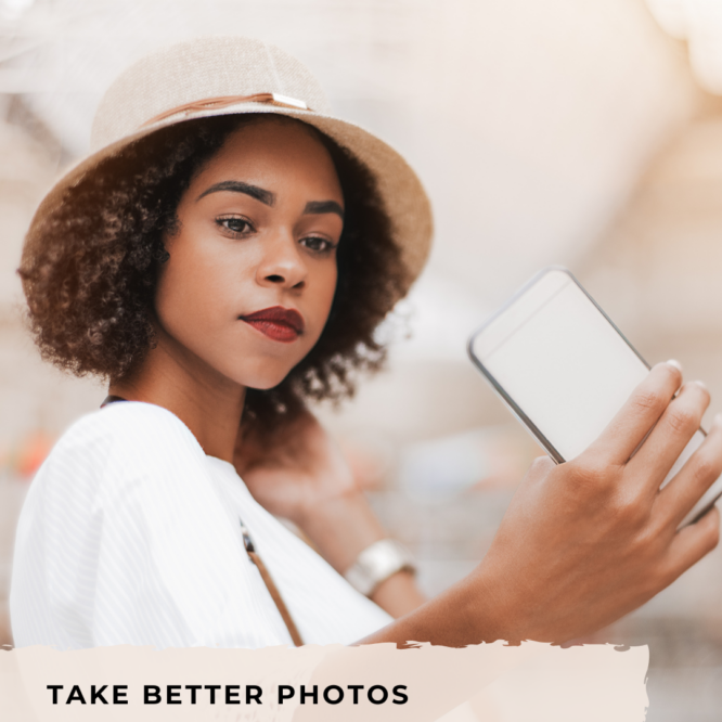 be confident on camera