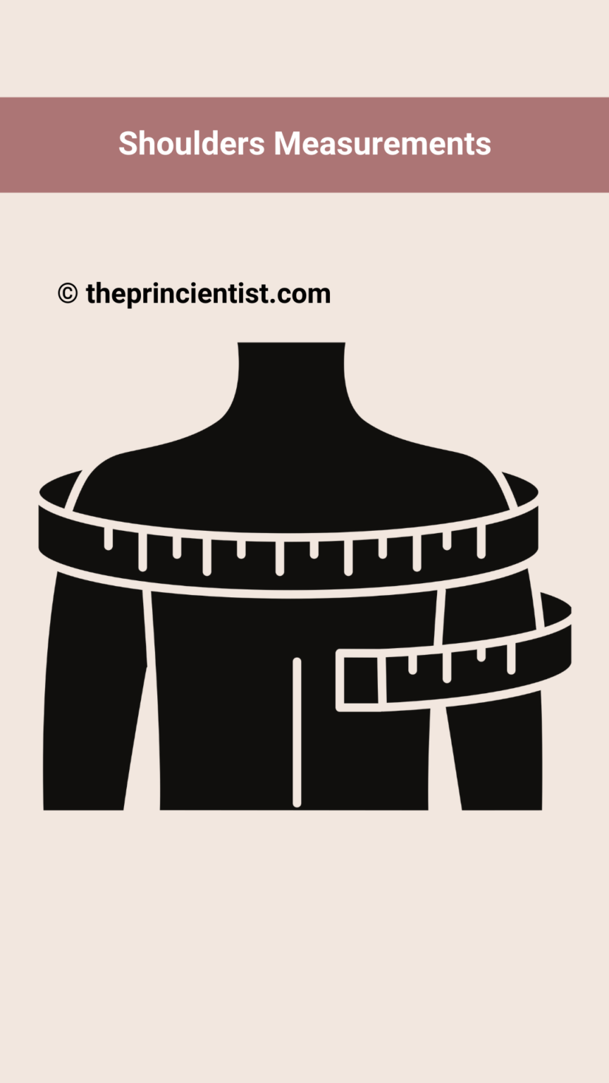 How to find your body shape required measurements - shoulders