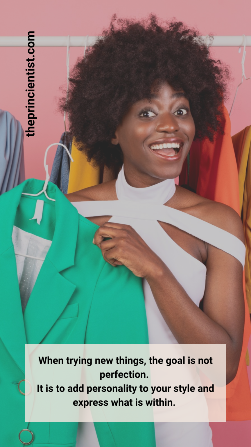 3 Common Fashion Mistakes to Avoid - women holding colourful blazer