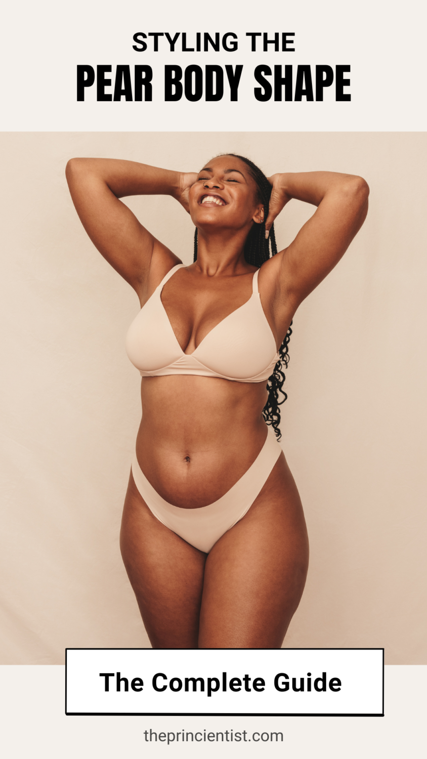 how to dress the pear shaped body
