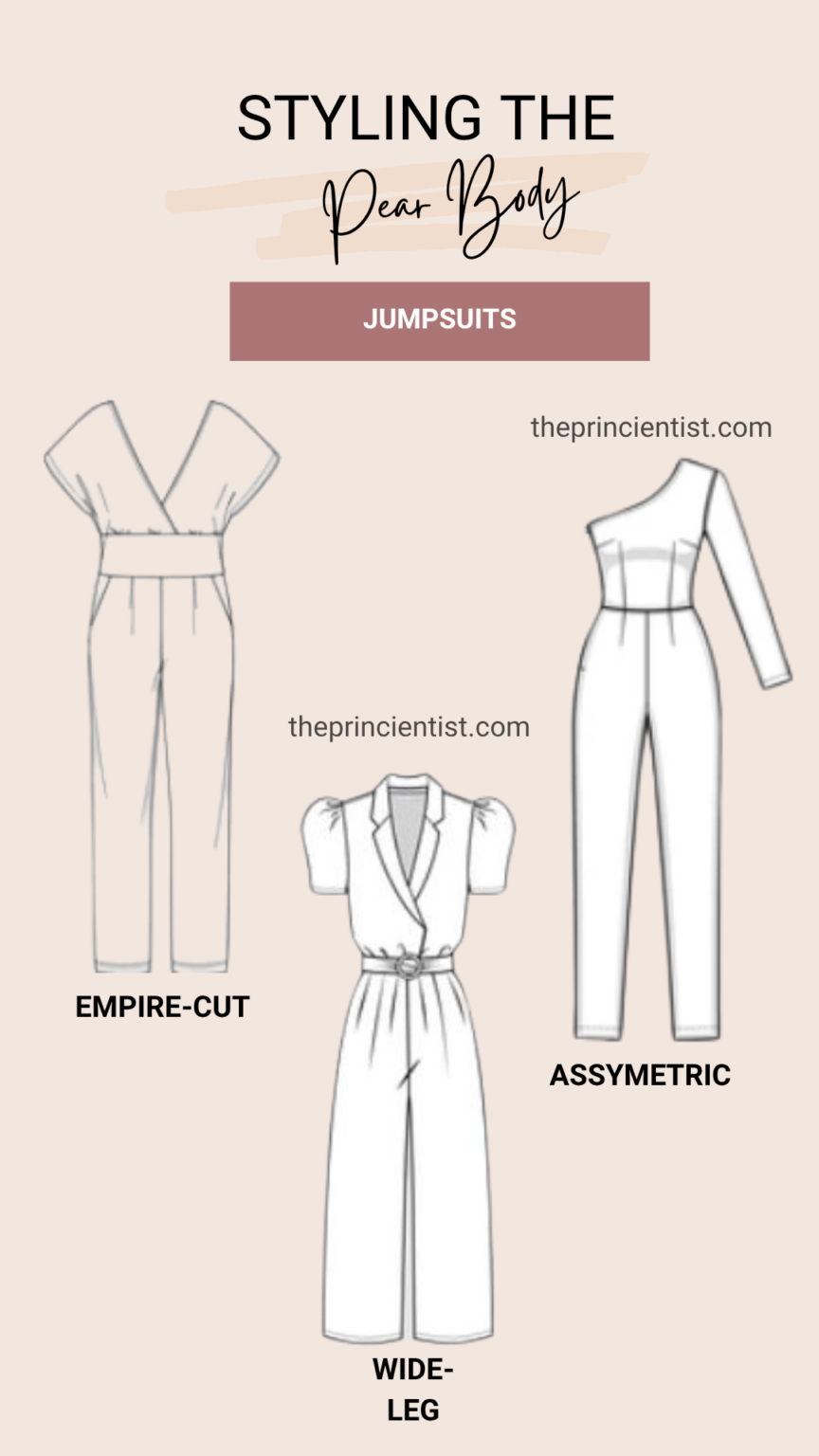 how to dress the pear shaped body - jumpsuits for the pear body