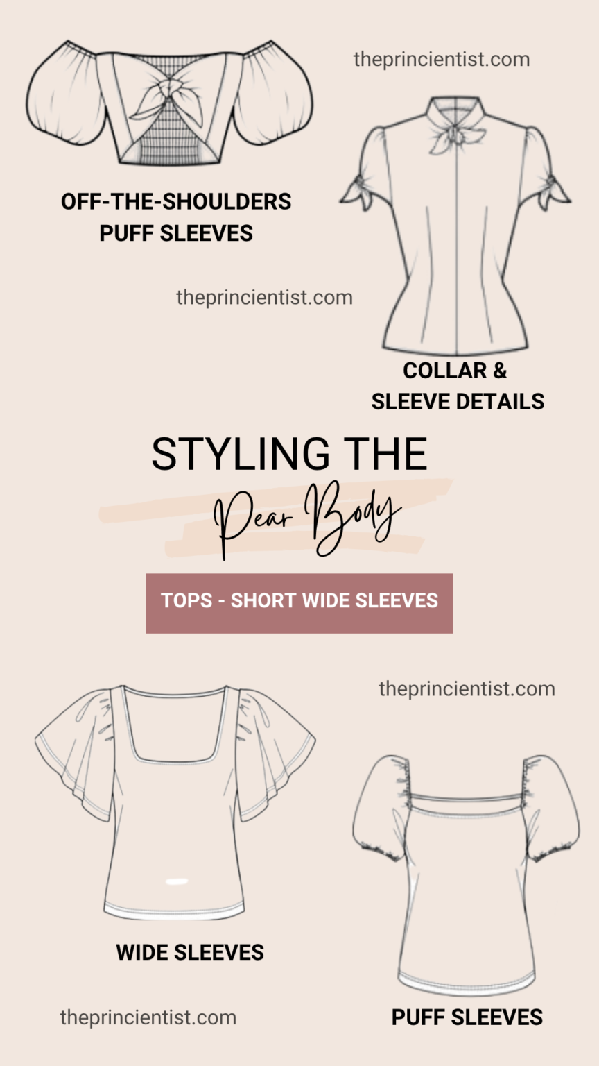 how to dress the pear shaped body - tops for the pear body