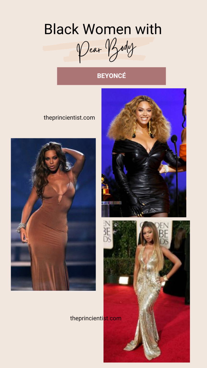photos of beyonce- women with the pear shaped body